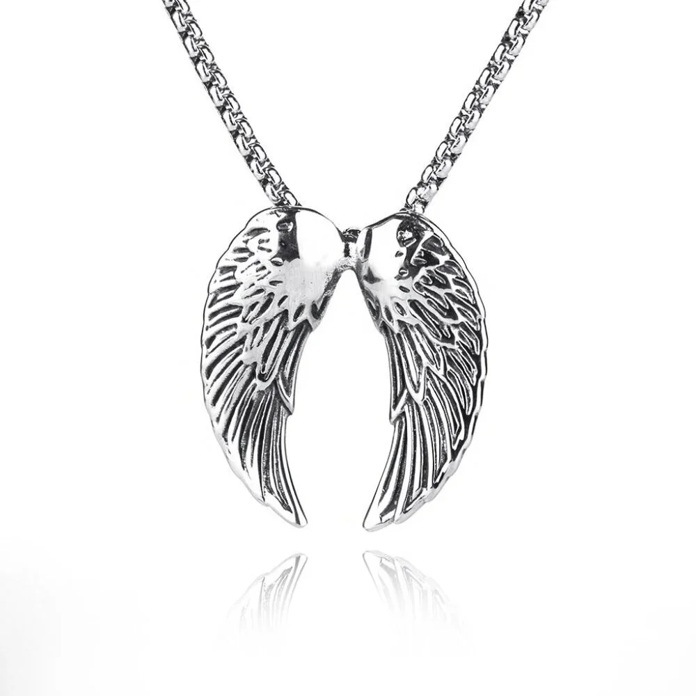 Feather Angel Wings Necklace for Men/Women, BL55590010